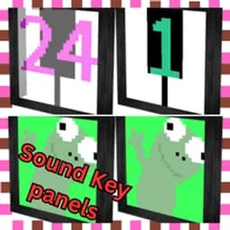 Project icon Color Stained Glass Panels: Sound Keys