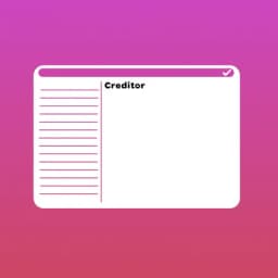 Project icon Creditor